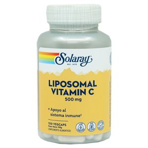 Liposomal Vitamina C 500 mg Solaray - 100 cápsulas