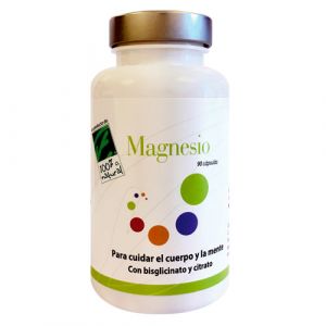 Magnesio 90 cápsulas de 100% Natural