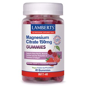 Magnesio Citrato 150 mg Gummies de Lamberts