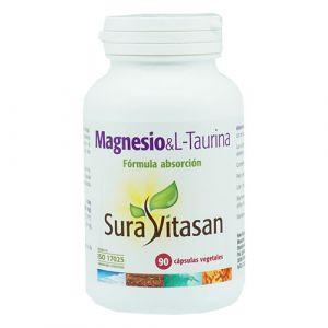 Magnesio & L-Taurina de Sura Vitasan - 90 cápsulas