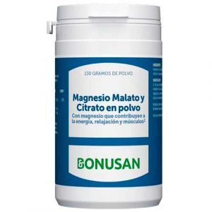 Magnesio Malato y Citrato en polvo Bonusan