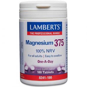 Magnesium 375 de Lamberts - 180 comprimidos