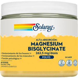 Magnesium Bisglycinate en polvo de Solaray