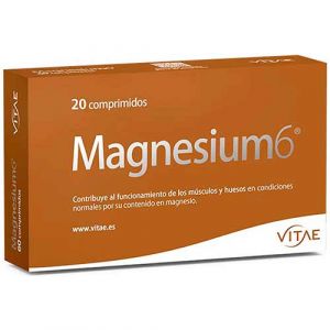 Magnesium6 de Vitae - 20 comprimidos
