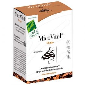 MicoVital Chaga de 100% Natural (60 cápsulas)