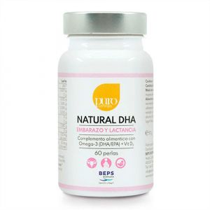 NATURAL DHA Embarazo y Lactancia Puro Omega (Beps) - 60 perlas