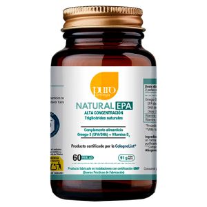 Natural EPA de Puro Omega (Beps) - 60 perlas