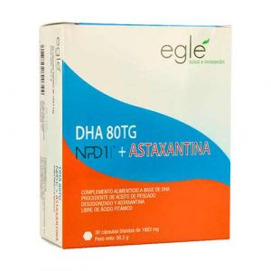 NPD1 DHA + ASTAXANTINA de Eglé - 30 Cápsulas