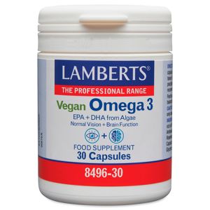 Omega 3 Vegano (Lamberts) - 30 cápsulas