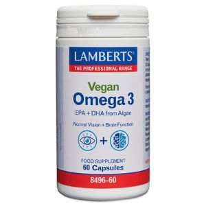 Omega 3 Vegano (Lamberts) - 60 cápsulas