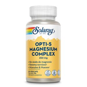 Opti-5 Magnesium Complex 250 mg de Solaray
