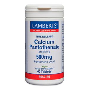 Pantotenato de Calcio 500 mg de Lamberts