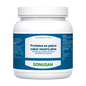 Proteína en polvo sabor neutro de Bonusan