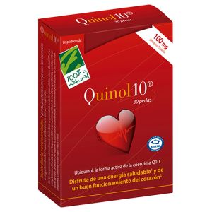 Quinol 10 100 mg de 100% Natural (30 cápsulas)