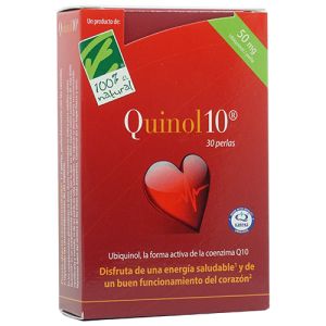 Quinol 10 50 mg de 100% Natural (30 cápsulas)