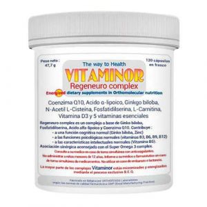 Regeneuro Complex de Vitaminor - 120 cápsulas