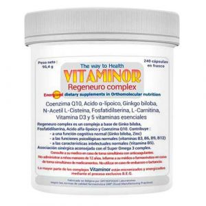Regeneuro Complex de Vitaminor - 240 cápsulas