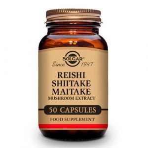 Reishi Shiitake Maitake (extracto de hongos) de Solgar