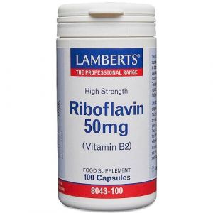 Riboflavina 50 mg de Lamberts