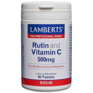 Rutina y Vitamina C 500 mg de Lamberts