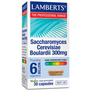 Saccharomyces Cerevisiae Boulardii 300 mg de Lamberts