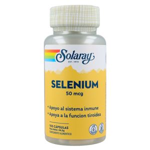 Selenium orgánico 50 mcg de Solaray