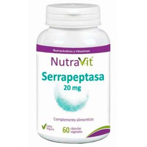 Serrapeptasa 20 mg de Nutravit - 60 cápsulas