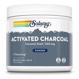 Activated Coconut Charcoal (Carbón Activo) de Solaray