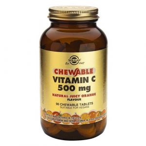 Vitamina C 500 mg de Solgar (Naranja)