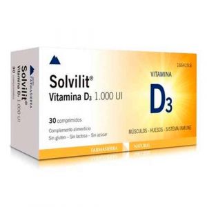 Solvilit Vitamina D3 1000 UI de Farmasierra