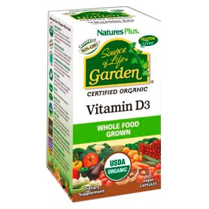 Source of Life Garden Vitamina D3 de Nature's Plus