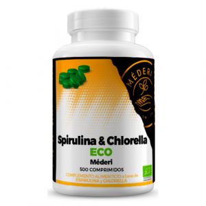 Spirulina & Chlorella ECO Méderi (500 comprimidos)