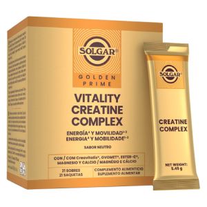 Golden Prime Vitality Creatine Complex de Solgar Golden Prime Vitality Creatine Complex de Solgar
