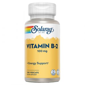 Vitamina B2 100 mg de Solaray