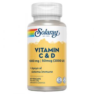 Vitamina C y D de Solaray