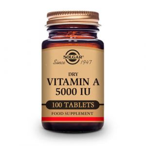 Vitamina A Seca (5000 UI) de Solgar