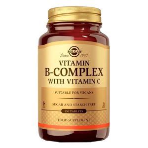 Vitamina B-complex con Vitamina C de Solgar