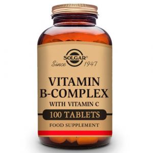 Vitamina B-complex con Vitamina C de Solgar