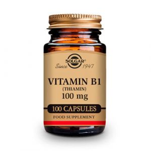 Vitamina B1 (tiamina) 100 mg Solgar