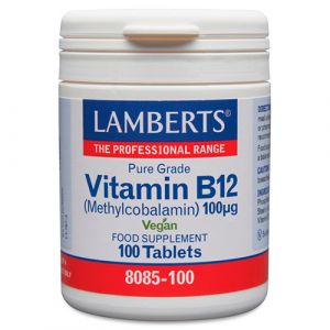 Vitamina B12 100 mcg de Lamberts