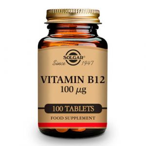 Vitamina B12 100 mcg de Solgar