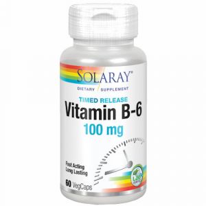 Vitamina B6 100 mg de Solaray