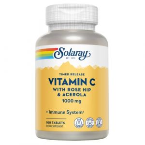 Vitamina C 1000 mg de Solaray (100 comprimidos)