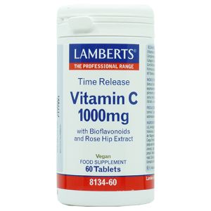 Vitamina C 1000 mg Liberación Sostenida de Lamberts - 60 comprimidos