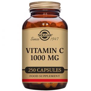 Vitamina C 1000 mg de Solgar - 250 cápsulas vegetales