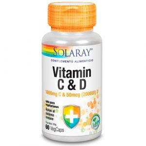 Vitamina C y D de Solaray