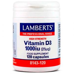 Vitamina D3 1000 UI de Lamberts