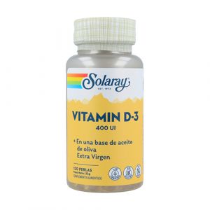 Vitamna D3 400 UI de Solaray