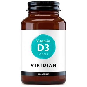 Vitamina D3 4000 UI de Viridian (30 cápsulas)