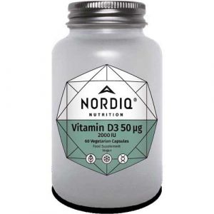 Vitamina D3 50 mcg NORDIQ Nutrition